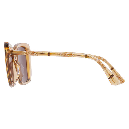 Burberry Brown Butterfly Ladies Sunglasses BE4456F 416773 54  display picture 3