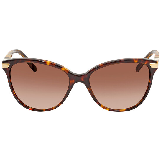 Burberry Brown Gradient Cat Eye Ladies Sunglasses BE4216  display picture 2