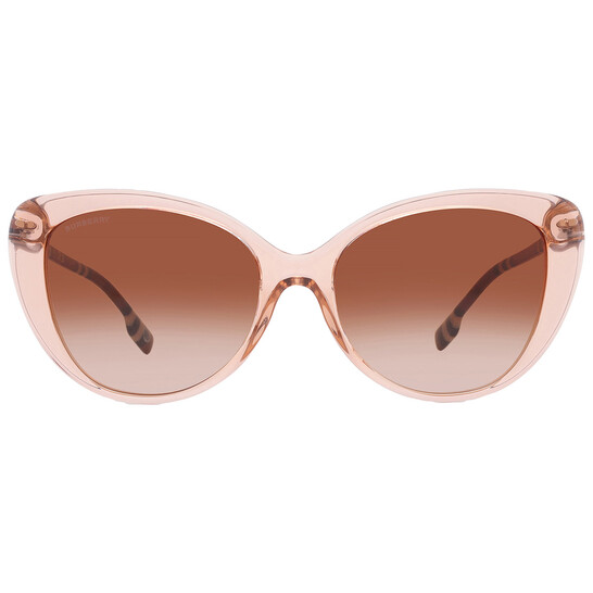 Burberry Brown Gradient Cat Eye Ladies Sunglasses BE4407