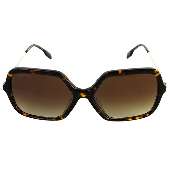 Burberry Brown Gradient Square Ladies Sunglasses 0BE4324F  display picture 2