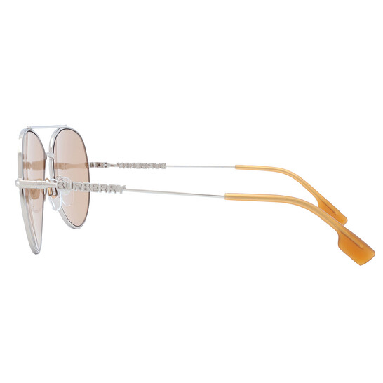 Burberry Brown Photochromatic Pilot Ladies Sunglasses BE3147 1344M4 58 ...