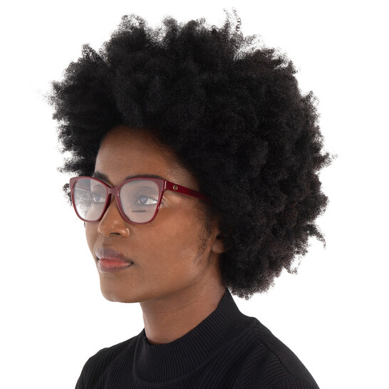 Burberry EYEGLASSES BE2345-3403-54 New with case Burberry Caroline BE2345 3403 Bordeaux Eyeglasses for Woman  main image 2