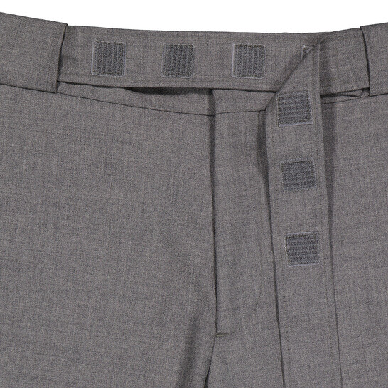 Burberry Charcoal Grey Wool English Fit Tailored Trousers