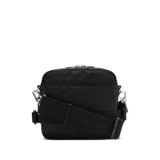 ショルダーバッグ Burberry Black Fabric Crossbody Bag BURBERRY shield crossbody bag Black Burberry