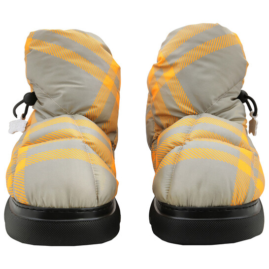 Burberryチェックピローブーツ Burberry Check Pillow Drawstring Boots Brand New W/Box And