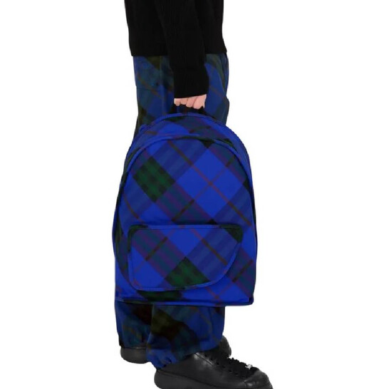 Burberry Check Large Shield Backpack - 546x546 Image #4