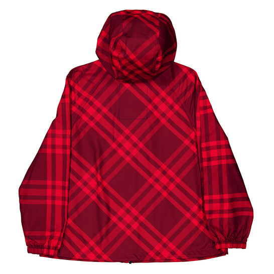 【関税＆送料込み】Burberry Check Hooded Jacket Check Hooded Jacket in Sand - Women, Nylon | Burberry® Official