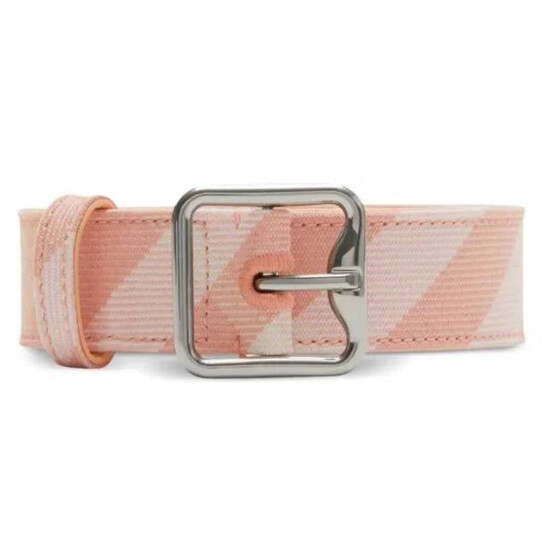 Burberry Check Pattern B Buckle Belt, Size Large 8081755