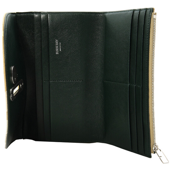 Burberry Check Rocking Horse Long Continental Wallet 8081786