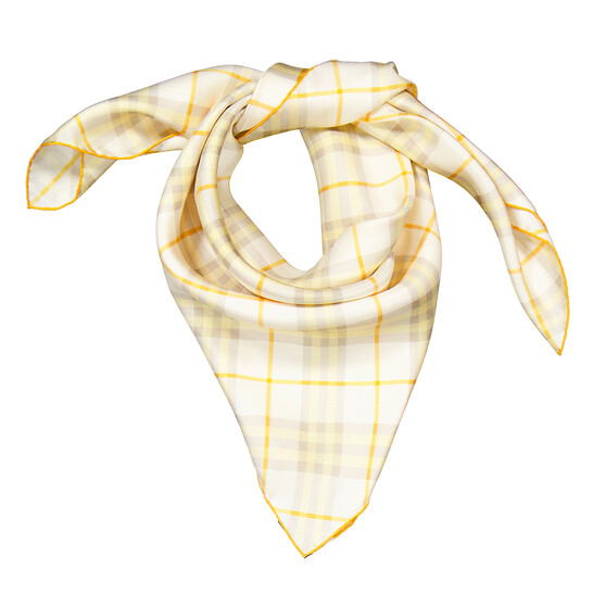 Burberry SILK SQUARE スカーフ Burberry Floral Vintage Check Square Silk Scarf | Bloomingdale's