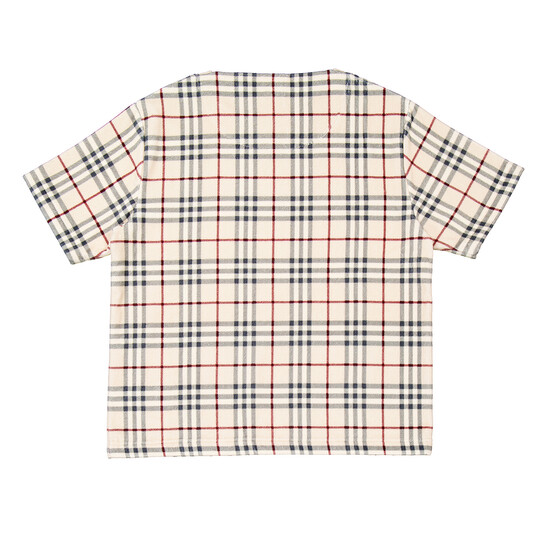 Burberry Check Willesden T-Shirt, Size Medium 8074186