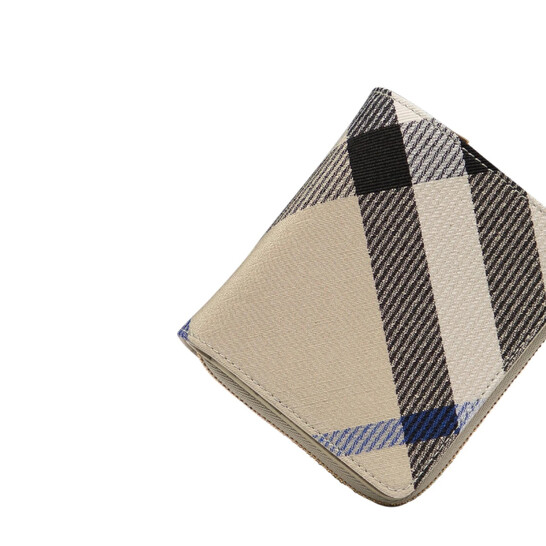 Burberry Check Zip Bifold Wallet 8085981 5045705630225