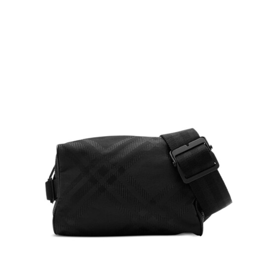 Burberry Check-Jacquard Zipped Belt Bag 8083446