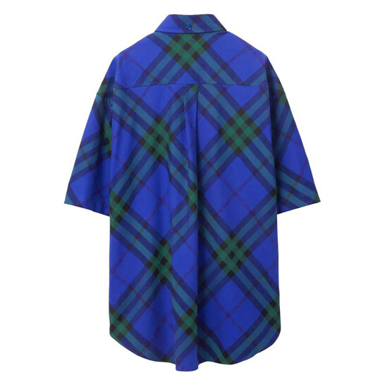 Burberry シャツ Burberry Check-Pattern Cotton Shirt, Size Large 8082902 - Clothing