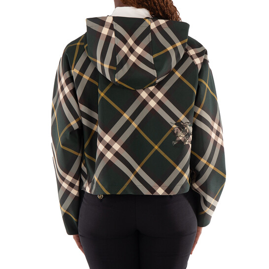 BURBERRY　ジャケット　フード付き　ノバチェック　バックル　ジップアップ BURBERRY ジャケット フード付き ノバチェック バックル ジップ