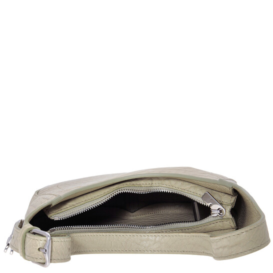 Burberry Chess Baguette Leather Shoulder Bag 8081091