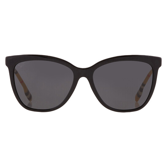 Burberry Clare Grey Butterfly Ladies Sunglasses BE4308 