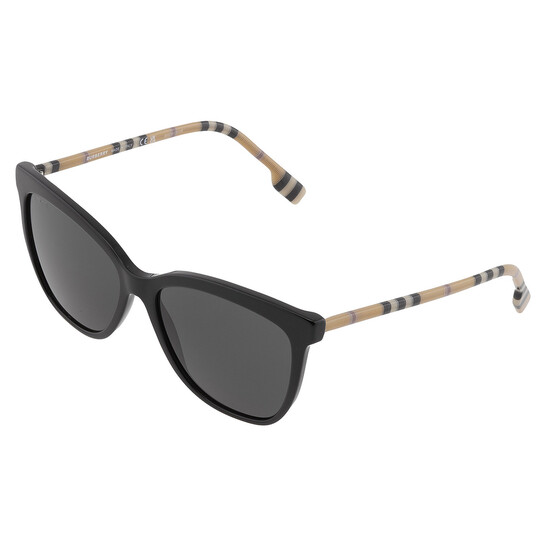 Burberry Clare Grey Butterfly Ladies Sunglasses BE4308