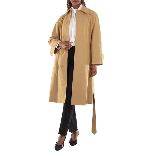 Burberry Classic Collar Belted Waist Trench Coat, Brand Size 8 (US