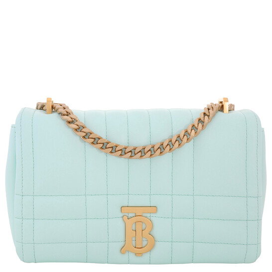 Burberry Cool Mint Quilted Small Lola Bag 8070495
