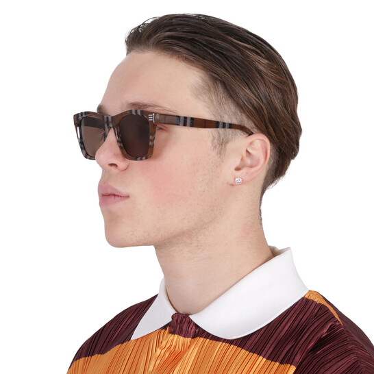 Burberry Cooper Dark Brown Square Men display picture 3