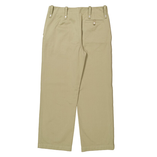 Burberry Cotton Satin Tailored Trousers, Size X-Small