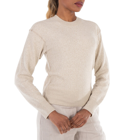 【送料&関税込】Burberry Roundneck Sweatshirt Burberry Crewneck Logo Embroidered Sweater, Size Large