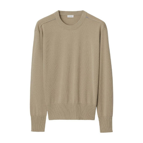 Burberry Crewneck Wool Jumper, Size X-Small 8077560