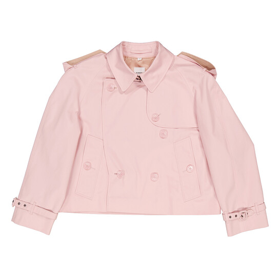Burberry Cropped Trenchcoat, Brand Size 10 (US Size 8