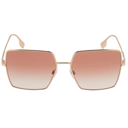 BURBERRY サングラス メンズ　レディース　メガネ Amazon.com: BURBERRY Sunglasses BE 3133 133713 Daphne Rose Gold
