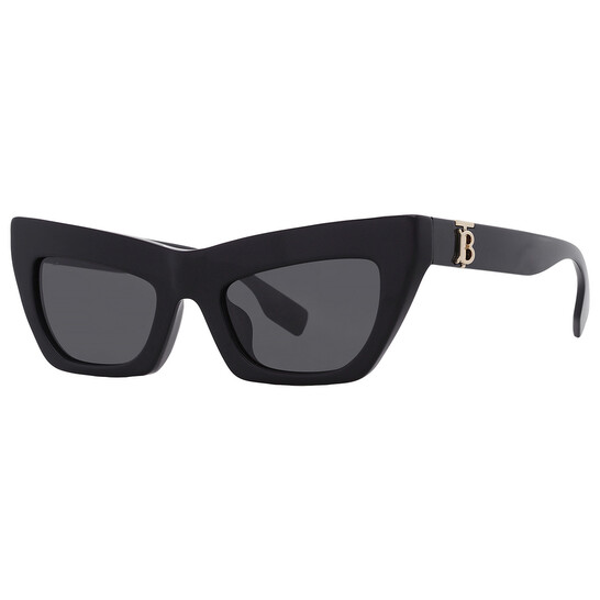 Burberry Dark Grey Cat Eye Ladies Sunglasses BE4405F 300187