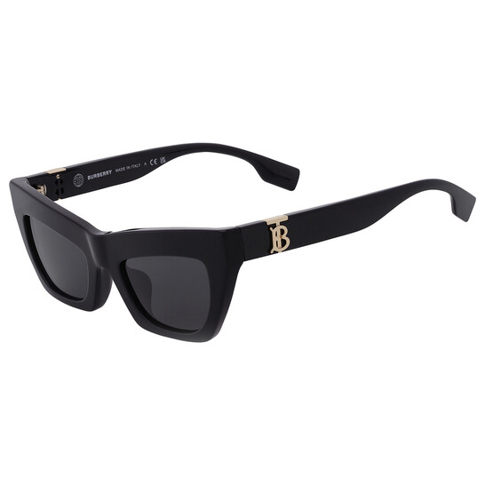 Burberry Dark Grey Cat Eye Ladies Sunglasses BE4405F 300187  display picture 3
