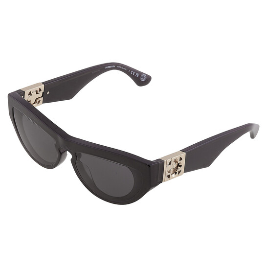 Burberry Dark Grey Cat Eye Ladies Sunglasses BE4422U 411287