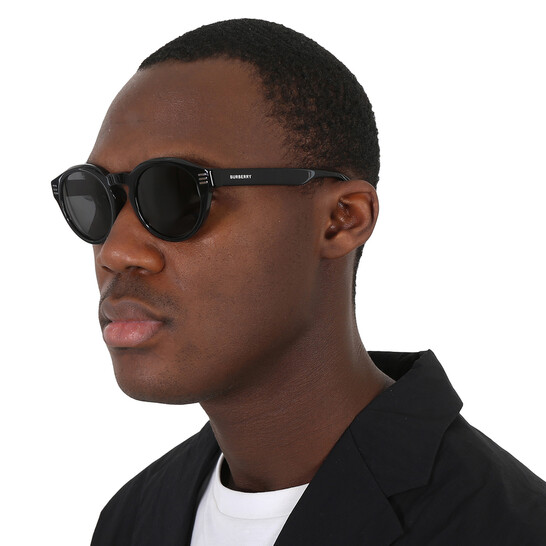 Burberry Dark Grey Round Men