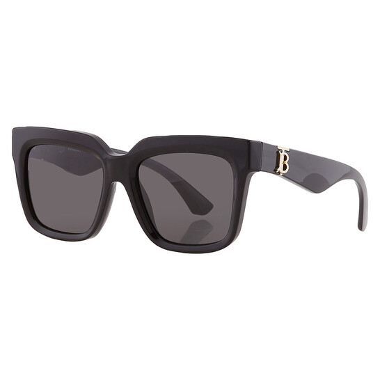 Burberry Dark Grey Square Ladies Sunglasses BE4419 300187 54