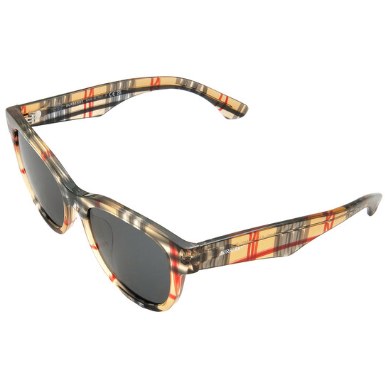 Burberry Dark Grey Square Ladies Sunglasses BE4432U 412287  display picture 2