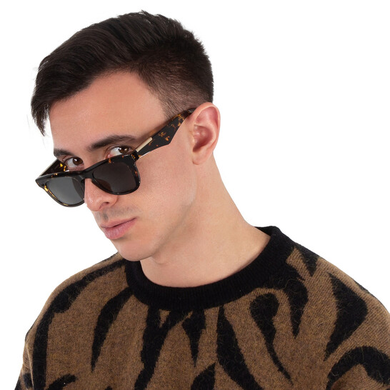 Burberry Dark Grey Square Men's Sunglasses BE4426 410687 50