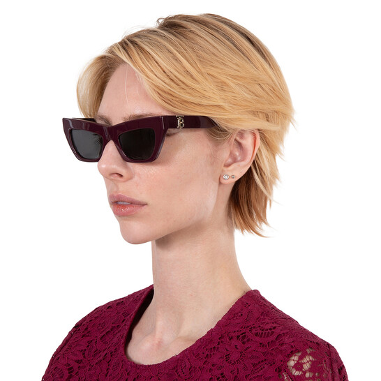 Burberry Dark Grigio Cat Eye Ladies Sunglasses BE4405 397987  display picture 2