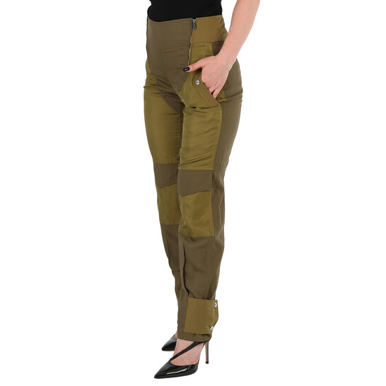 Burberry Dark Seaweed Green Cargo Pants, Brand Size (US Size