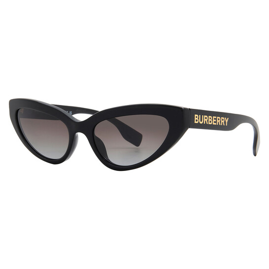 Burberry Debbie Grey Gradient Cat Eye Ladies Sunglasses  display picture 2