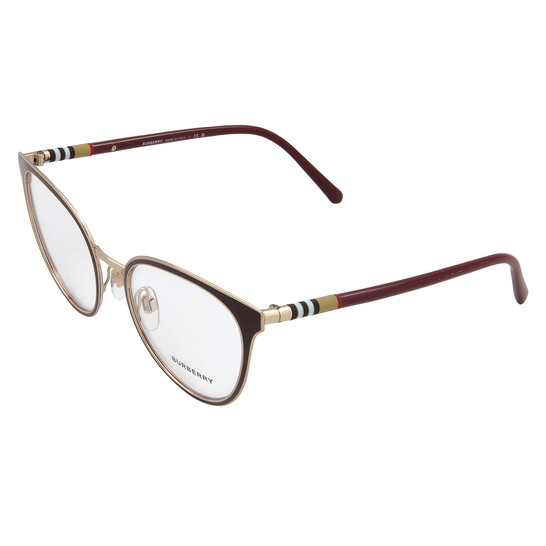 Burberry Demo Cat Eye Ladies Eyeglasses BE1324 1265 52  display picture 2