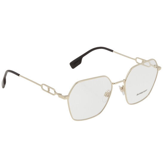 Burberry Charley Demo Hexagonal Ladies Eyeglasses BE1361