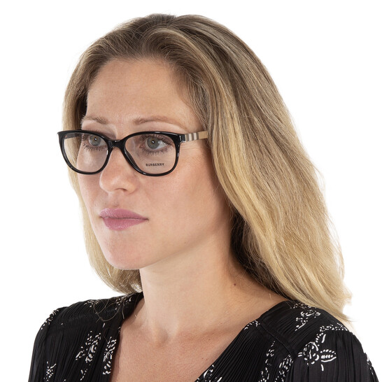 BURBERRY 長方形フレムメカネ BE21723001 3001 Burberry Women's Square Frame Eyeglasses BE2172, Plastic