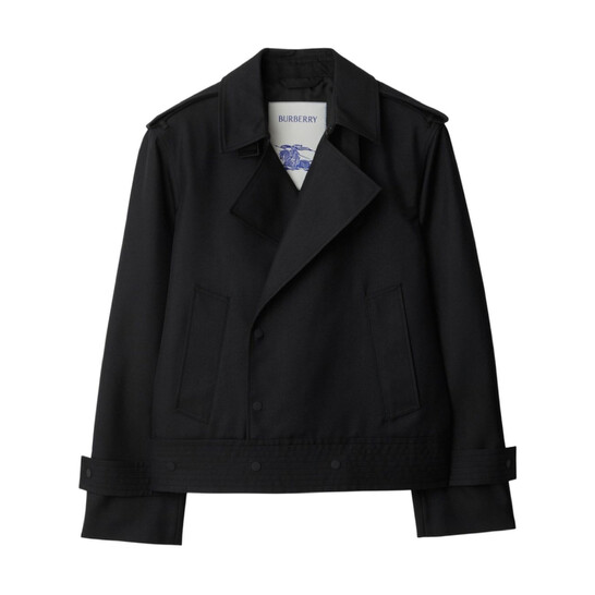 BURBERRY 襟付きカットソー ブラック 2 前ボタン 上品 未使用品タグ付きBurberryカットソー TBロゴ - メルカリ