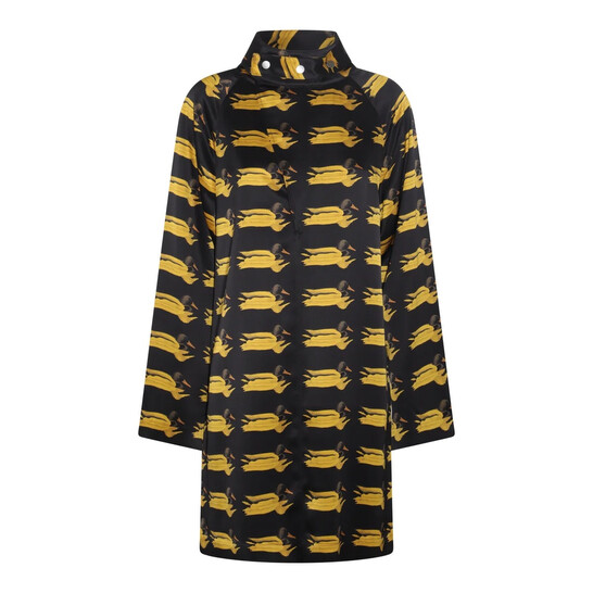 【送料&関税込】Burberry Printed Dress Burberry Vintage Check-print Cotton Shirt Dress | Neutrals