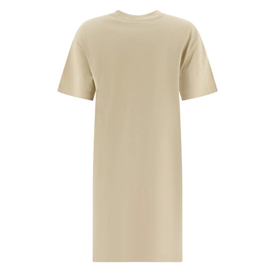 Burberry EKD Embroidered Cotton T-Shirt Dress, Size Small