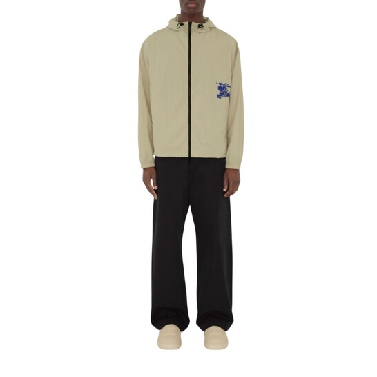 Burberry EKD Printed Hooded Jacket, Size Large 8092667