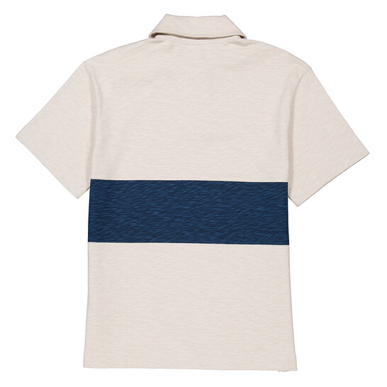 Burberry EKD Striped Cotton Polo Shirt, Size Medium 8091883