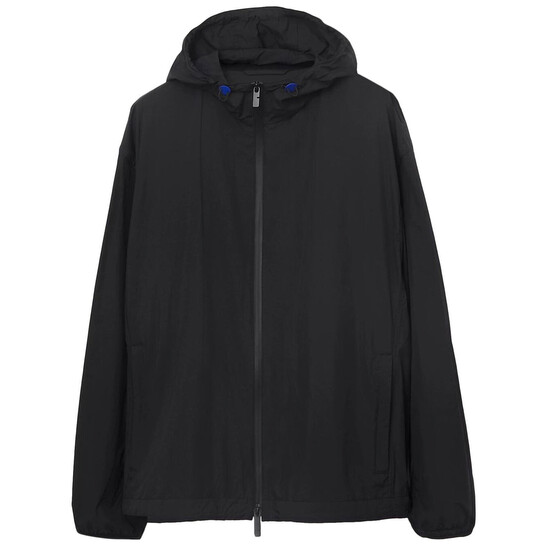 Burberry EKD-Embroidered Hooded Lightweight Jacket - 546x546 Image #2