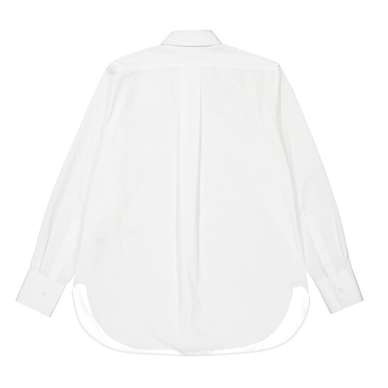 Burberry Embroidered Logo Cotton Shirt, Brand Size 40 (Neck